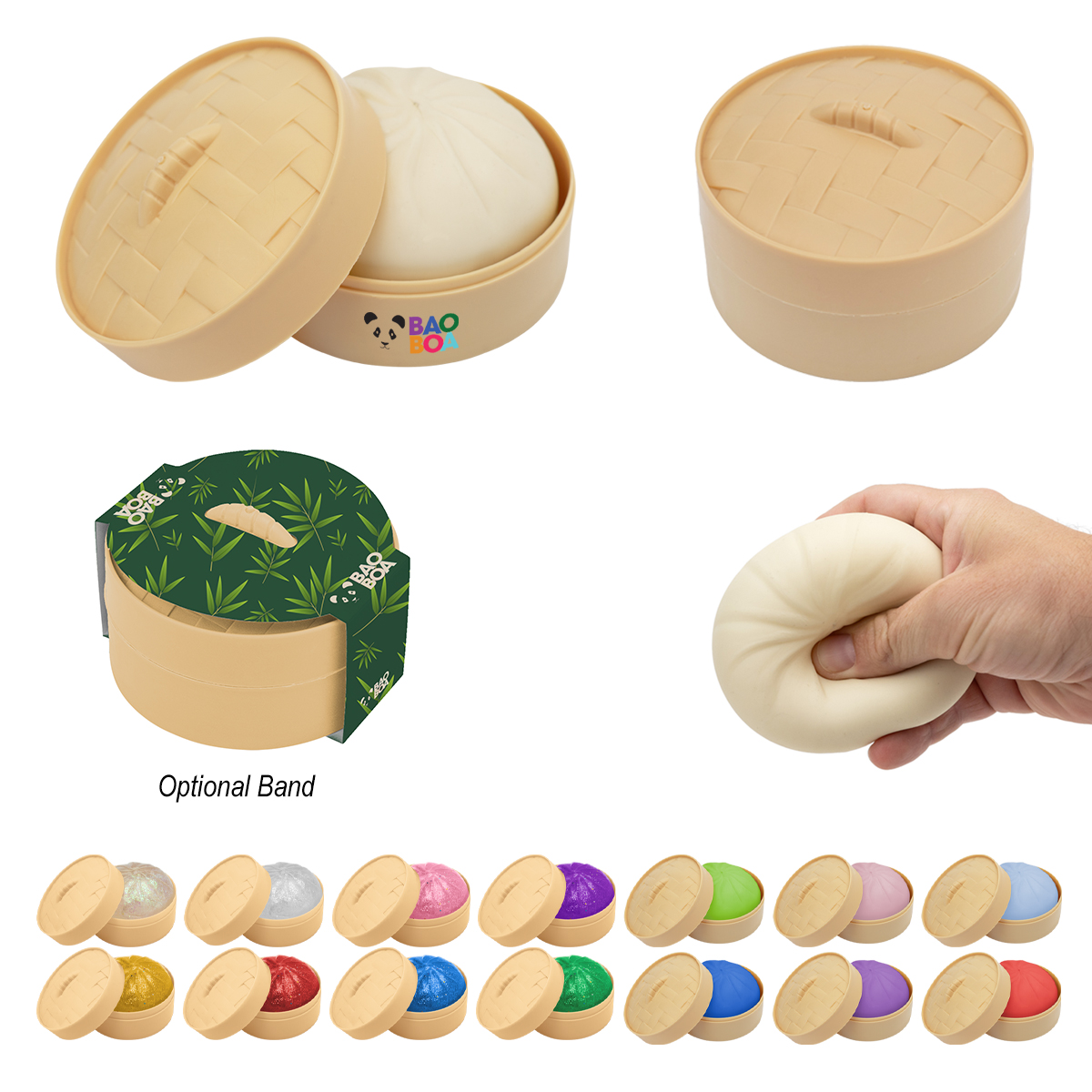 Squishy Dumpling Stress Reliever Product Image