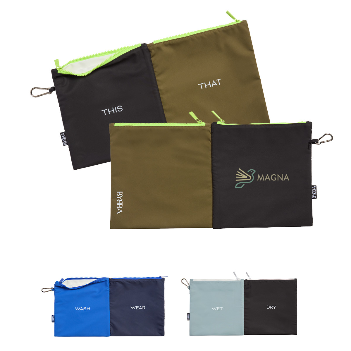 BYBBA Double Take Magnetic Zipper Pouch Product Image