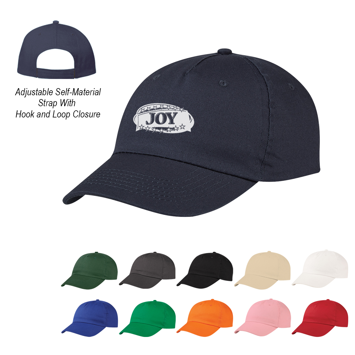 Pinnacle 5-Panel Value Custom Cap Product Image