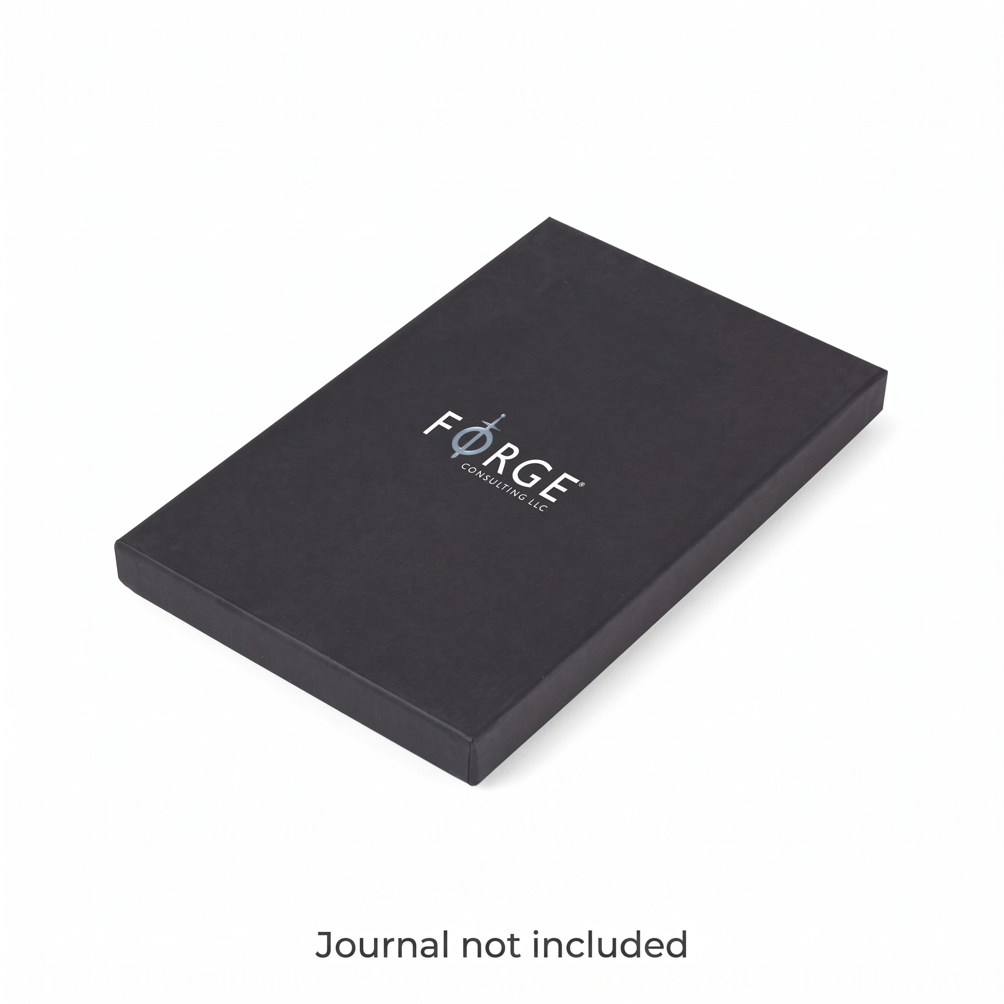 Back Moleskine Large Notebook Gift Box, refined two-piece FSC Mix-certified gift box in a natural paper finish, designed to hold and present a Large Moleskine notebook for gifting or branded stationery.