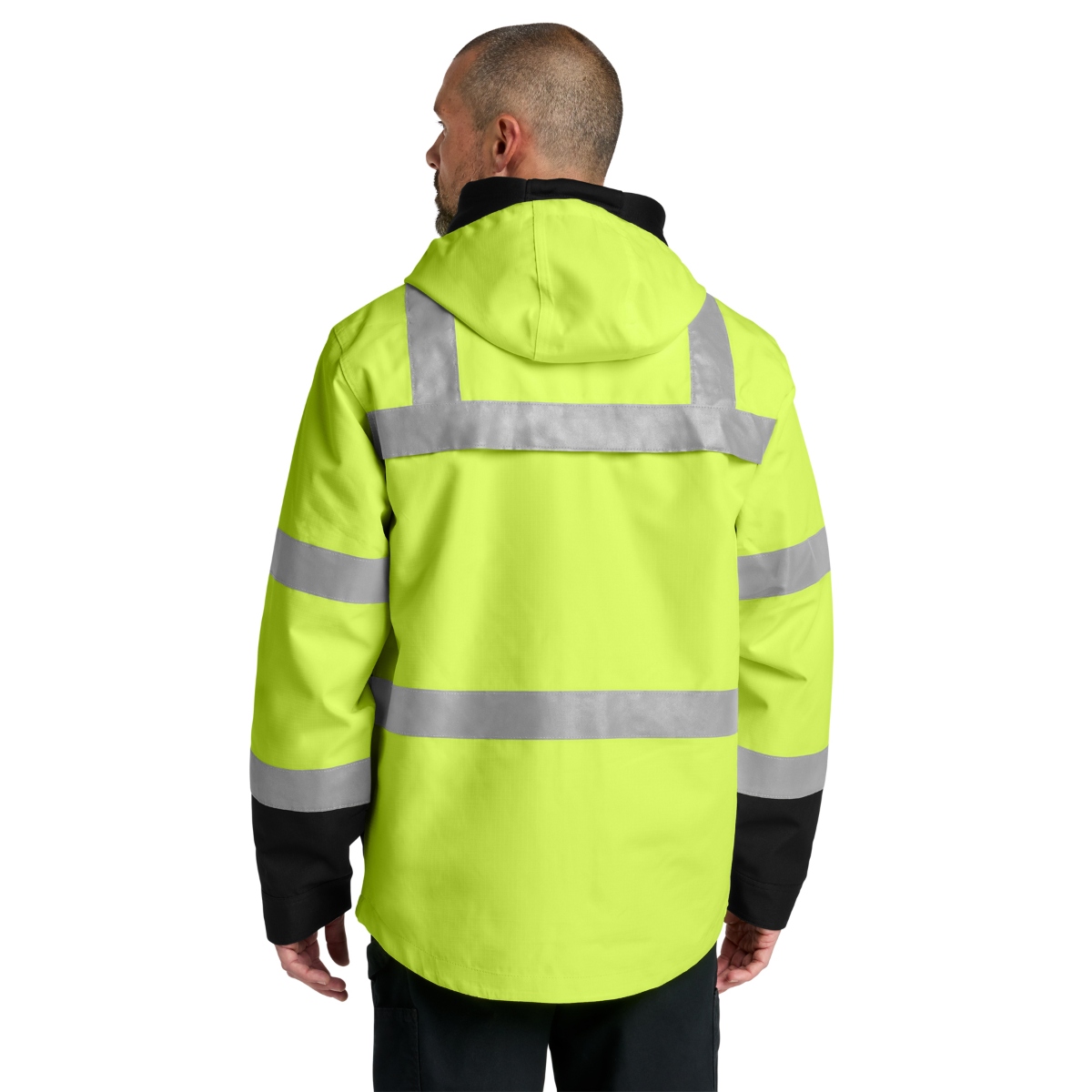 ANSI Class 3 high-visibility 3-in-1 parka with versatile layering and weather protection for demanding work environments.