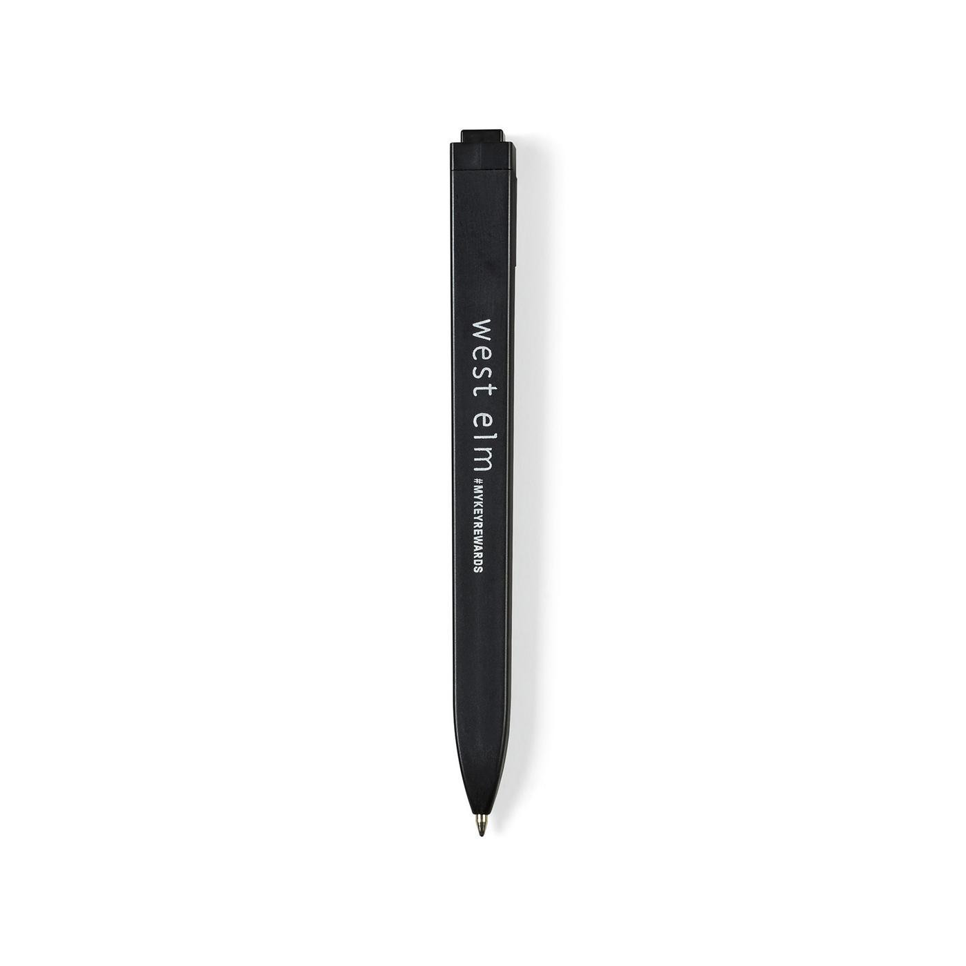 Pen of Black Moleskine Large Cahier Journal and GO Pen Gift Set featuring three large ruled notebooks bundled together with a coordinating GO Pen in a two-piece gift box. The minimalist design offers a professional look for note-taking, journaling, meeting notes, and project planning. The FSC-certified notebooks and gift packaging support responsible material sourcing, making this set a practical choice for office use and corporate gifting.