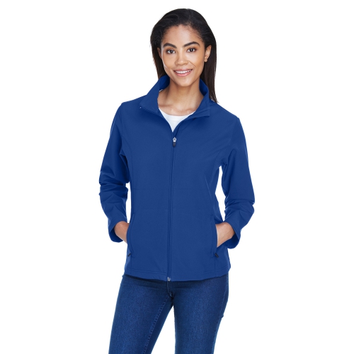 TEAM 365 Women's Soft Shell Jacket - Waterproof Windproof Outdoor Jacket