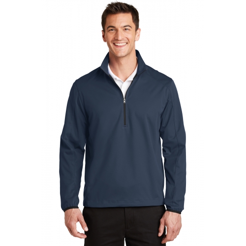 Port Authority Active 1/2-Zip Soft Shell Jacket Product Image