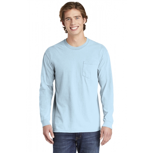 Comfort Colors Heavyweight Ring Spun Long Sleeve Pocket Tee Product Image