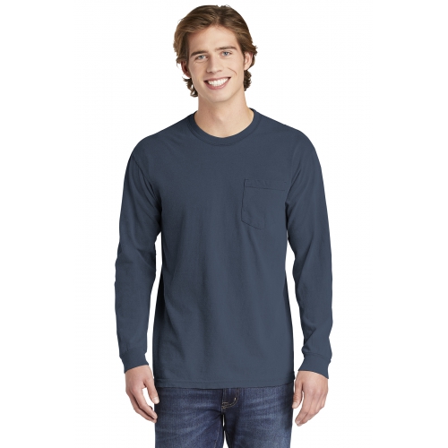 Comfort Colors Heavyweight Ring Spun Long Sleeve Pocket Tee Product Image