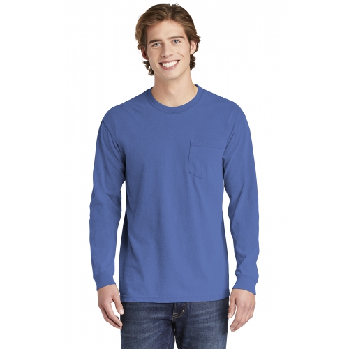 Comfort Colors Heavyweight Ring Spun Long Sleeve Pocket Tee Product Image