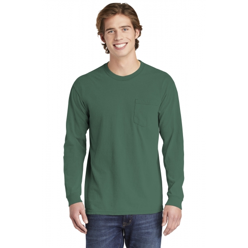 Comfort Colors Heavyweight Ring Spun Long Sleeve Pocket Tee Product Image