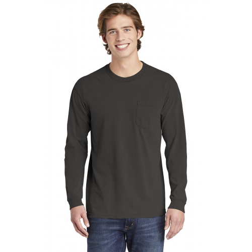 Comfort Colors Heavyweight Ring Spun Long Sleeve Pocket Tee Product Image