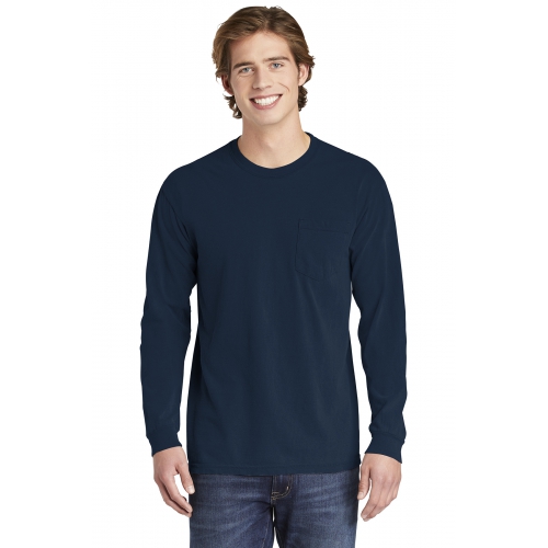 Comfort Colors Heavyweight Ring Spun Long Sleeve Pocket Tee Product Image