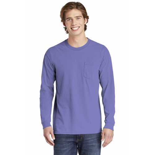 Comfort Colors Heavyweight Ring Spun Long Sleeve Pocket Tee Product Image
