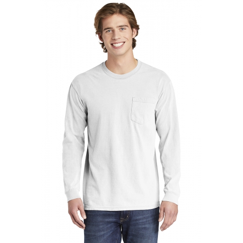 Comfort Colors Heavyweight Ring Spun Long Sleeve Pocket Tee Product Image