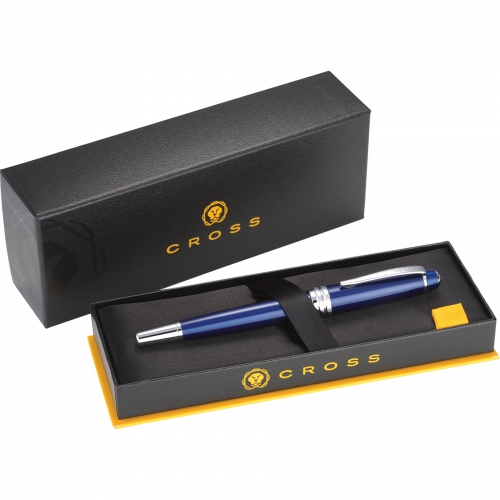 Cross® Bailey Blue Lacquer Roller Ball Pen Product Image