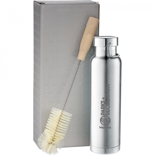 Thor Copper Vacuum Bottle with Brush - 22 oz. Product Image