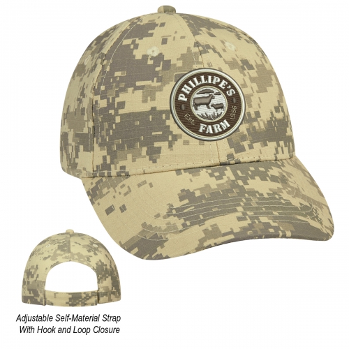 Digital Camouflage Cap Product Image