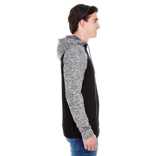 J. America Adult Colorblock Cosmic Pullover Hoodie Product Image