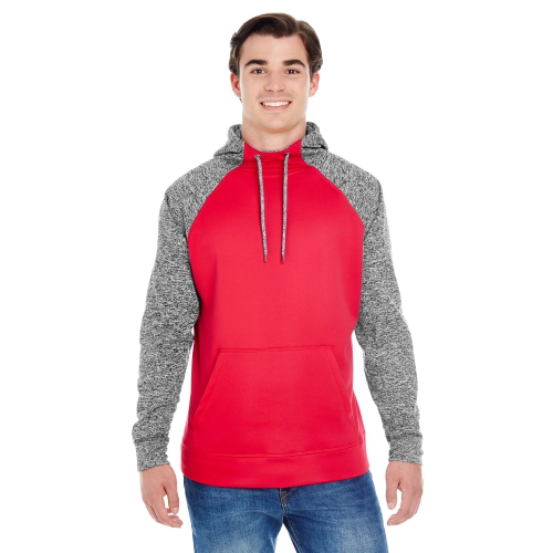 J. America Adult Colorblock Cosmic Pullover Hoodie Product Image