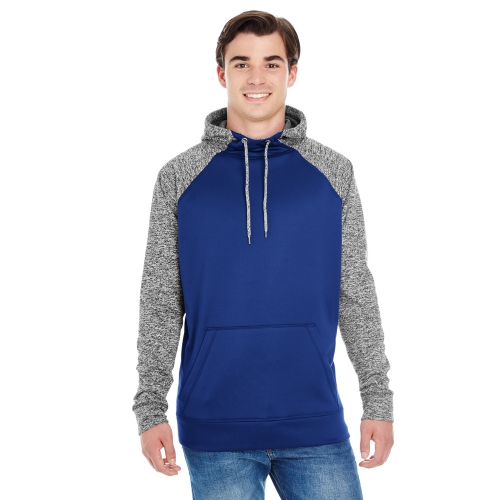 J. America Adult Colorblock Cosmic Pullover Hoodie Product Image