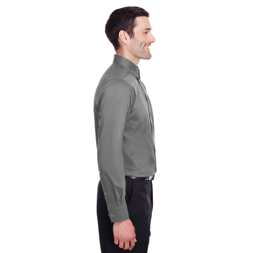 Devon & Jones Men's Crown Collection Stretch Broadcloth Slim Fit Shirt Product Image