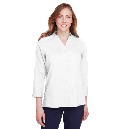 Devon & Jones Women's Crown Collection™ Stretch Broadcloth 3/4 Sleeve Blouse Product Image