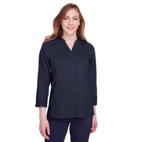 Devon & Jones Women's Crown Collection™ Stretch Broadcloth 3/4 Sleeve Blouse Product Image