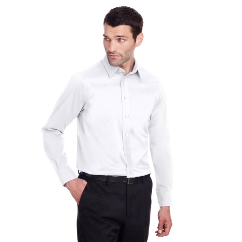 Devon & Jones Men's Crown Collection Stretch Broadcloth Slim Fit Shirt Product Image