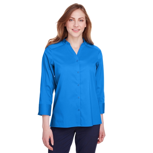 Devon & Jones Women's Crown Collection™ Stretch Broadcloth 3/4 Sleeve Blouse Product Image