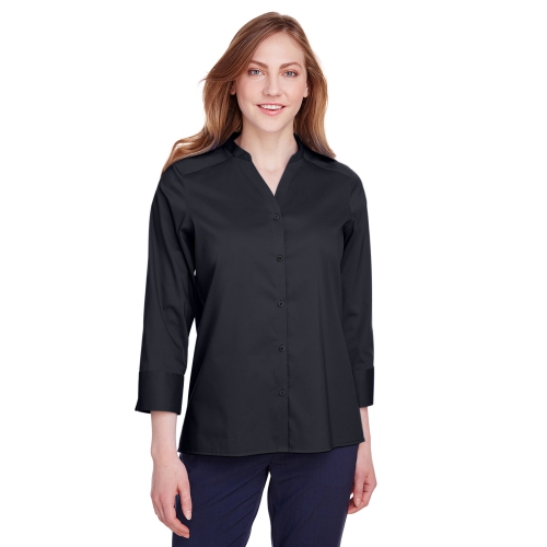 Devon & Jones Women's Crown Collection™ Stretch Broadcloth 3/4 Sleeve Blouse Product Image