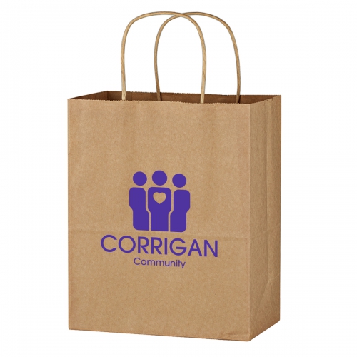 Kraft Paper Brown Wine Bag - 13" x 17" Product Image