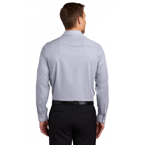 Port Authority Pincheck Easy Care Shirt Product Image