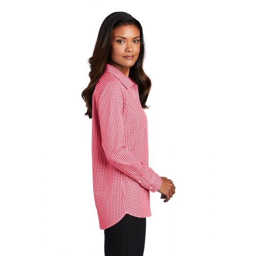 Port Authority Women's Broadcloth Gingham Easy Care Shirt Product Image