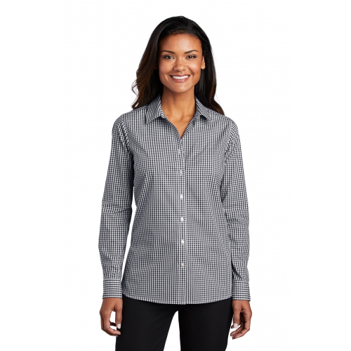 Port Authority Women's Broadcloth Gingham Easy Care Shirt Product Image