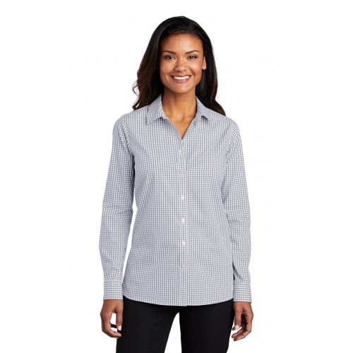 Port Authority Women's Broadcloth Gingham Easy Care Shirt Product Image