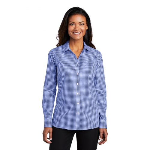 Port Authority Women's Broadcloth Gingham Easy Care Shirt Product Image