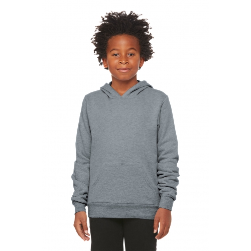 BELLA+CANVAS Youth Sponge Fleece Pullover Hoodie Product Image
