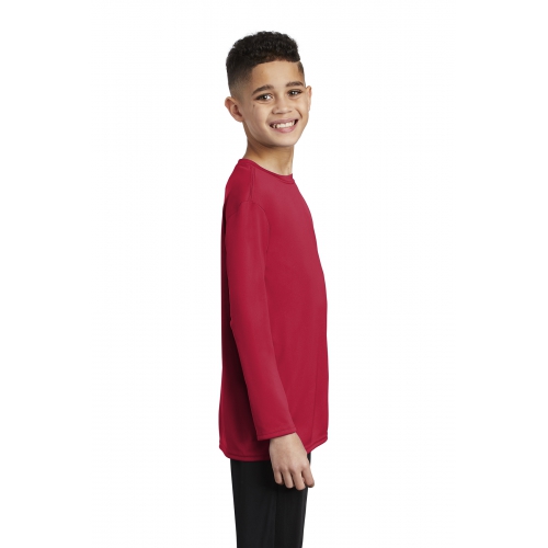 Port & Company Youth Long Sleeve Performance Tee Product Image
