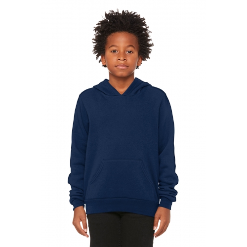 BELLA+CANVAS Youth Sponge Fleece Pullover Hoodie Product Image