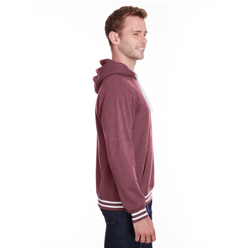 J. America Adult Relay Hooded Sweatshirt Product Image