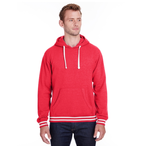 J. America Adult Relay Hooded Sweatshirt Product Image