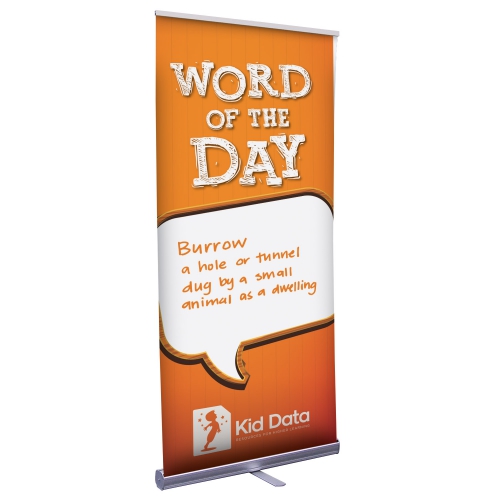 33.5" Dry Erase Economy Plus Retractor Kit Product Image