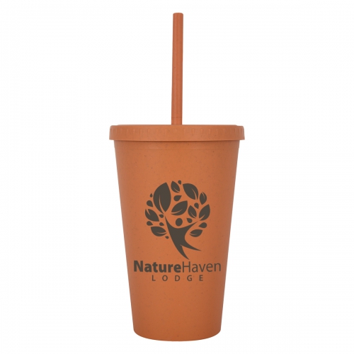 Newport Wheat Travel Tumbler - 16 oz. Product Image
