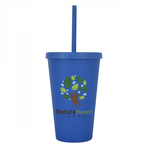 Newport Wheat Travel Tumbler - 16 oz. Product Image