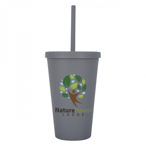 Newport Wheat Travel Tumbler - 16 oz. Product Image