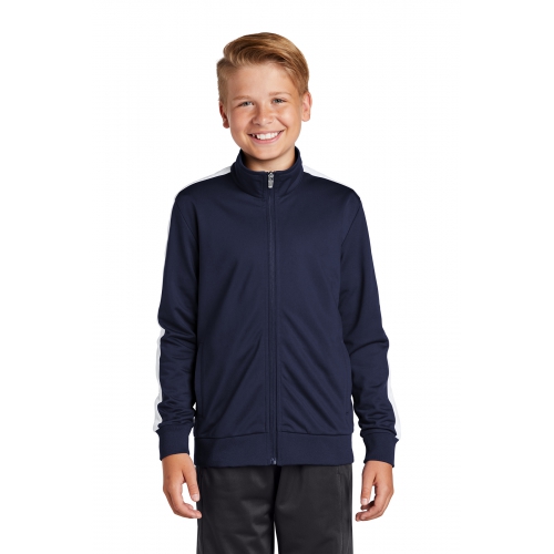 Sport-Tek Youth Tricot Track Jacket Product Image