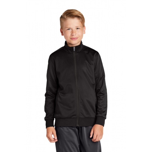 Sport-Tek Youth Tricot Track Jacket Product Image