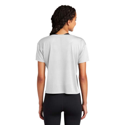 Sport-Tek Women's PosiCharge® Tri-Blend Wicking Draft Crop Tee Product Image