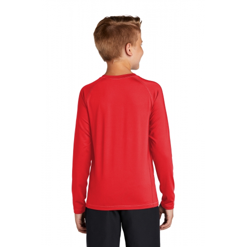 Sport-Tek Youth Long Sleeve Rashguard Tee Product Image