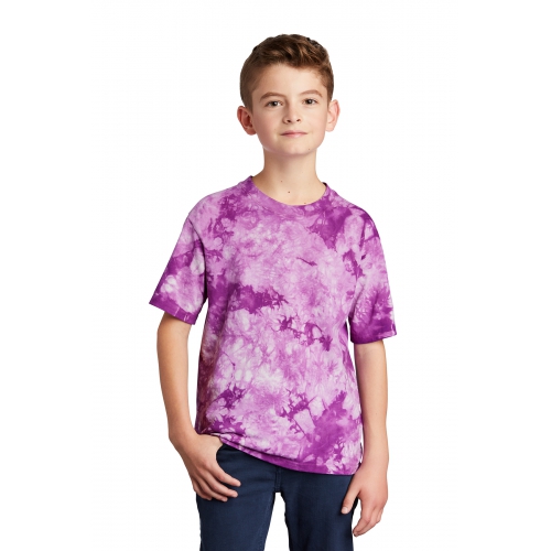 Port & Company Youth Crystal Tie Dye Tee Product Image