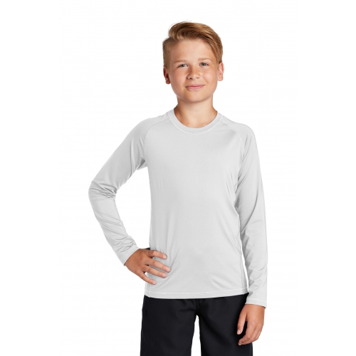 Sport-Tek Youth Long Sleeve Rashguard Tee Product Image