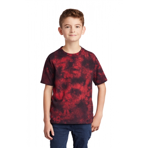 Port & Company Youth Crystal Tie Dye Tee Product Image
